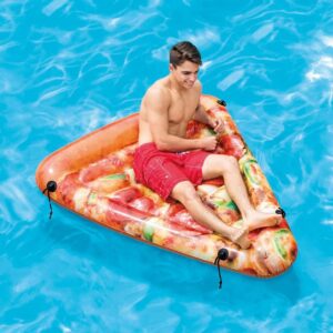 Pizza Slice Inflatable Floating Pool Mattress