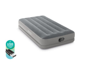 Twin Dura-Beam Prestige Mid-Rise Airbed with FastFill USB Pump 30Cm