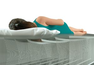 TWIN PILLOW REST MID-RISE AIRBED W/ FIBER-TECH RP (w/220-240V Internal Pump)   NEW