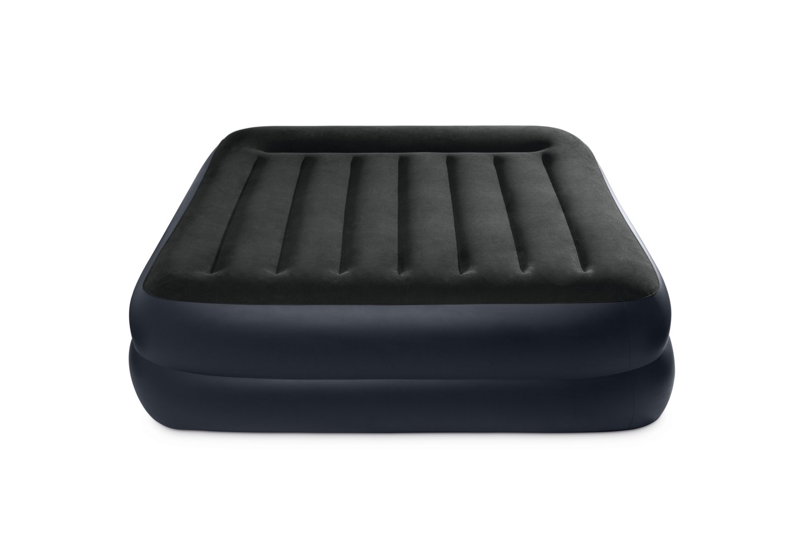 Intex Queen Deluxe Pillow Air Bed w Fiber-TECH BIP 