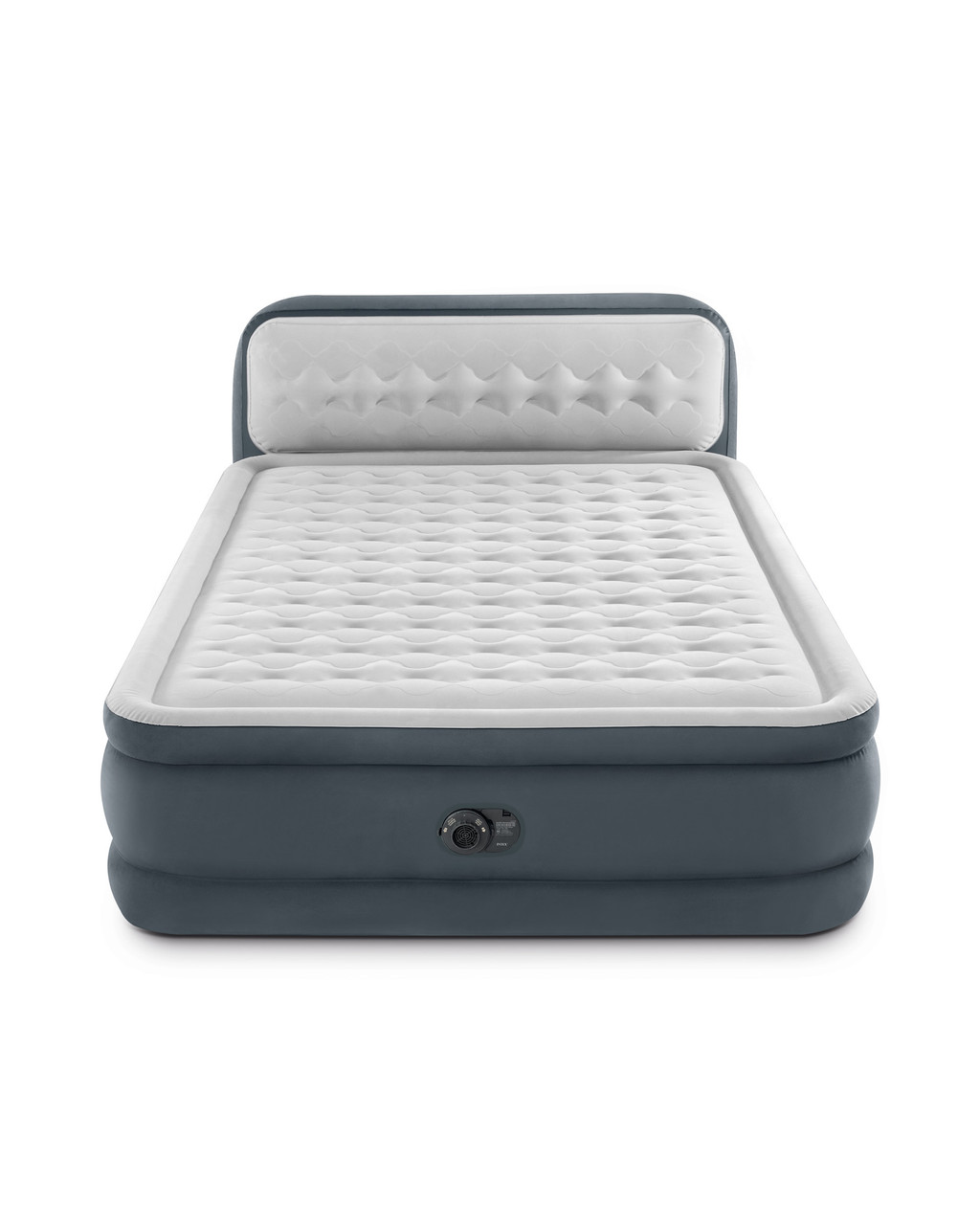 Intex Queen Ultra Plush Headboard Airbed with Built-in Electric Pump – 152 × 236 × 86 cm – view 2
