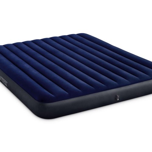 Intex King Classic Downy Airbed (Pump Not Included) – 183 × 203 × 25 cm